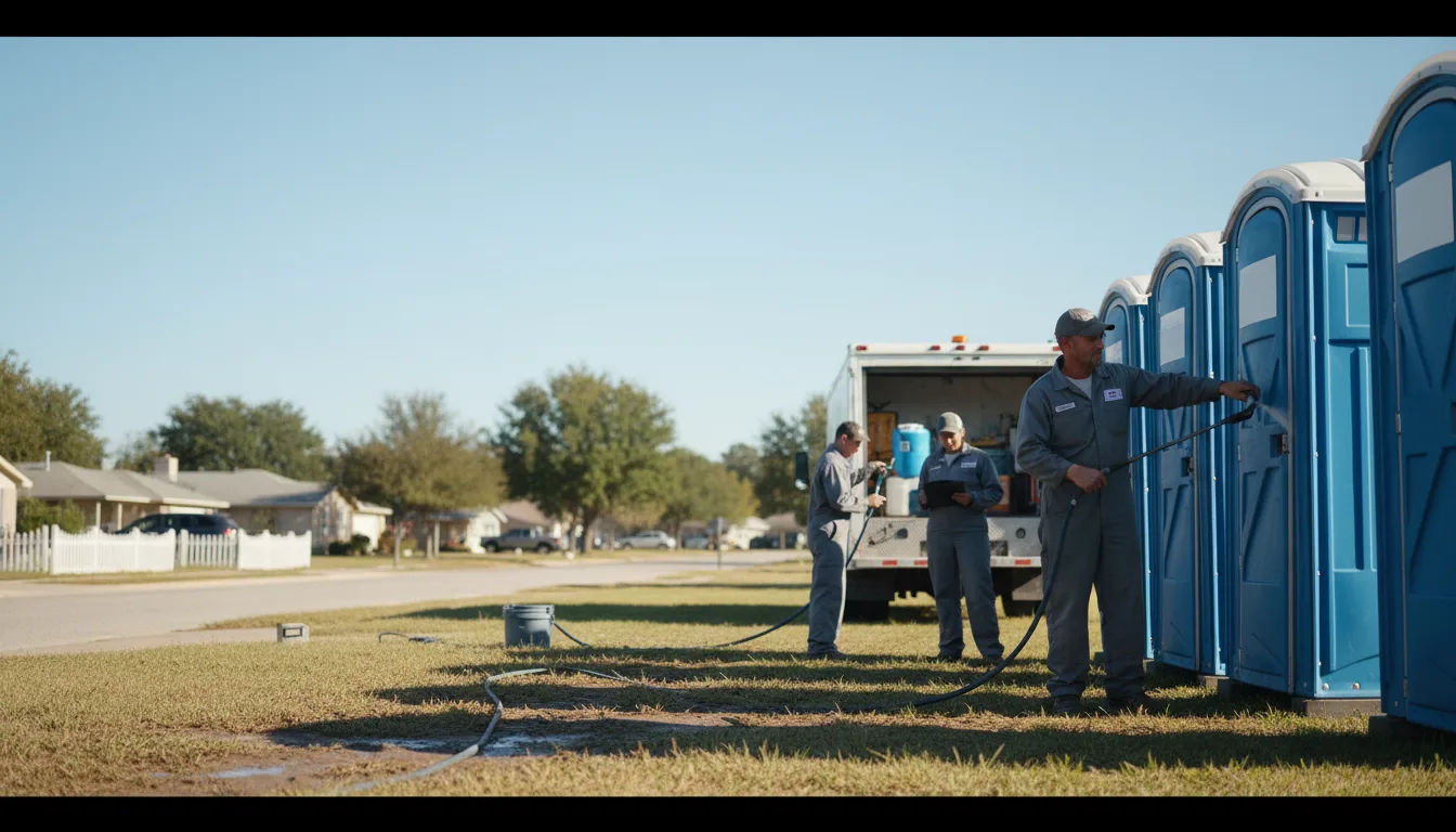 Long-Term Portable Toilet Rental in Flaxton, ND near me